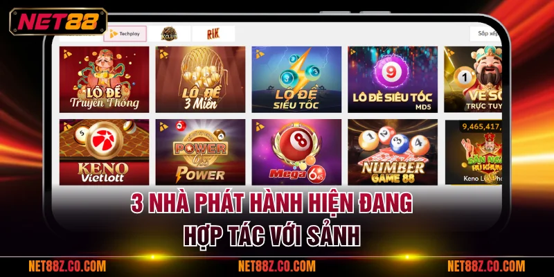3 nhà phát hành hiện đang hợp tác với sảnh