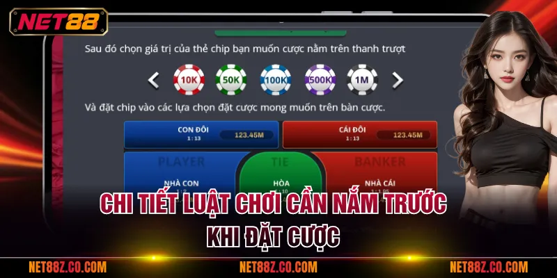 Chi tiết luật chơi cần nắm trước khi đặt cược